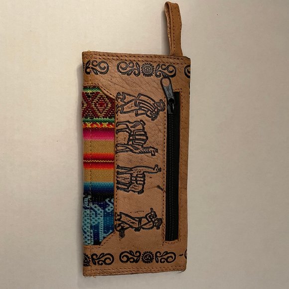 Mexican/Aztec/exotic wallet - Picture 2 of 2